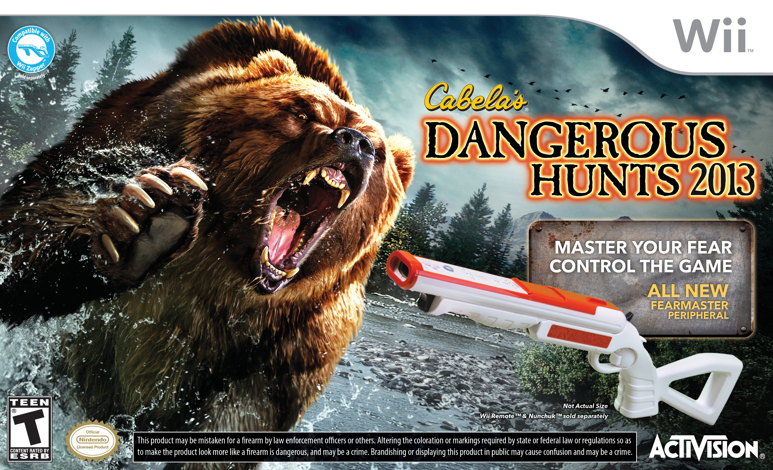 Cabela's Dangerous Hunts 2013 with Gun - Nintendo Wii
