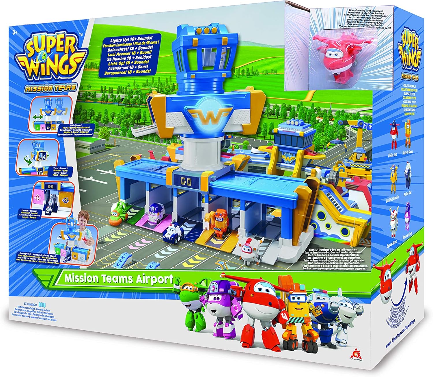 Super Wings EU730830M Mission Teams Airport Amazon.co.uk Toys & Games