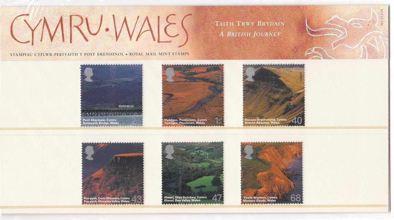 2004 CYMRUWALES Stamp Presentation Pack. by Royal Mail Amazon.de