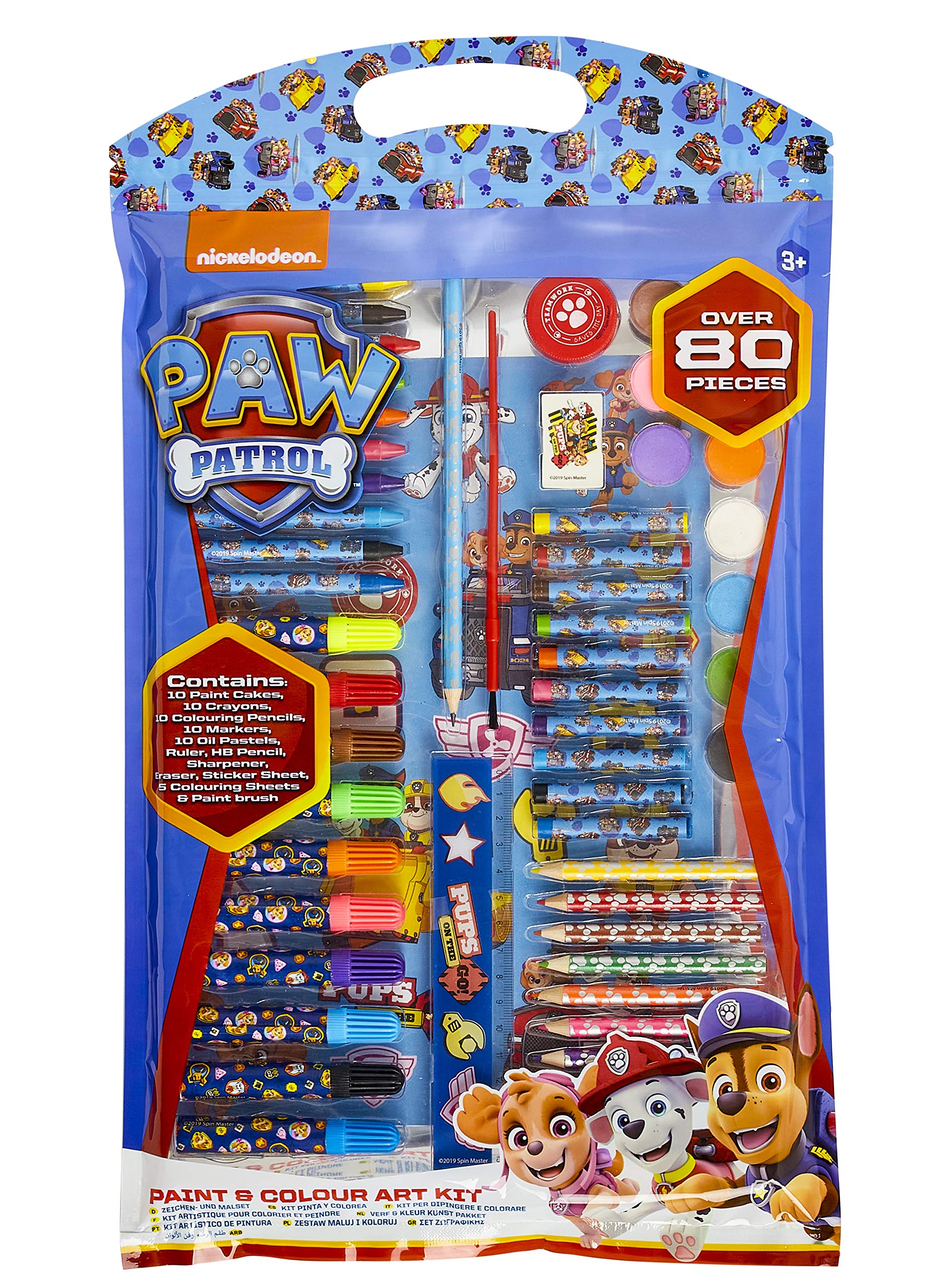 paw patrol craft set