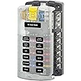Blue Sea Systems 5026 ST Blade Fuse Block 12 Circuit with Ground and Cover