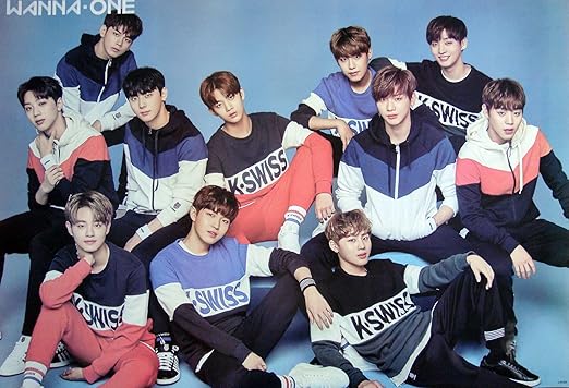 Amazon Com Wanna One Korean Boy Band Kpop Wall Decoration Poster