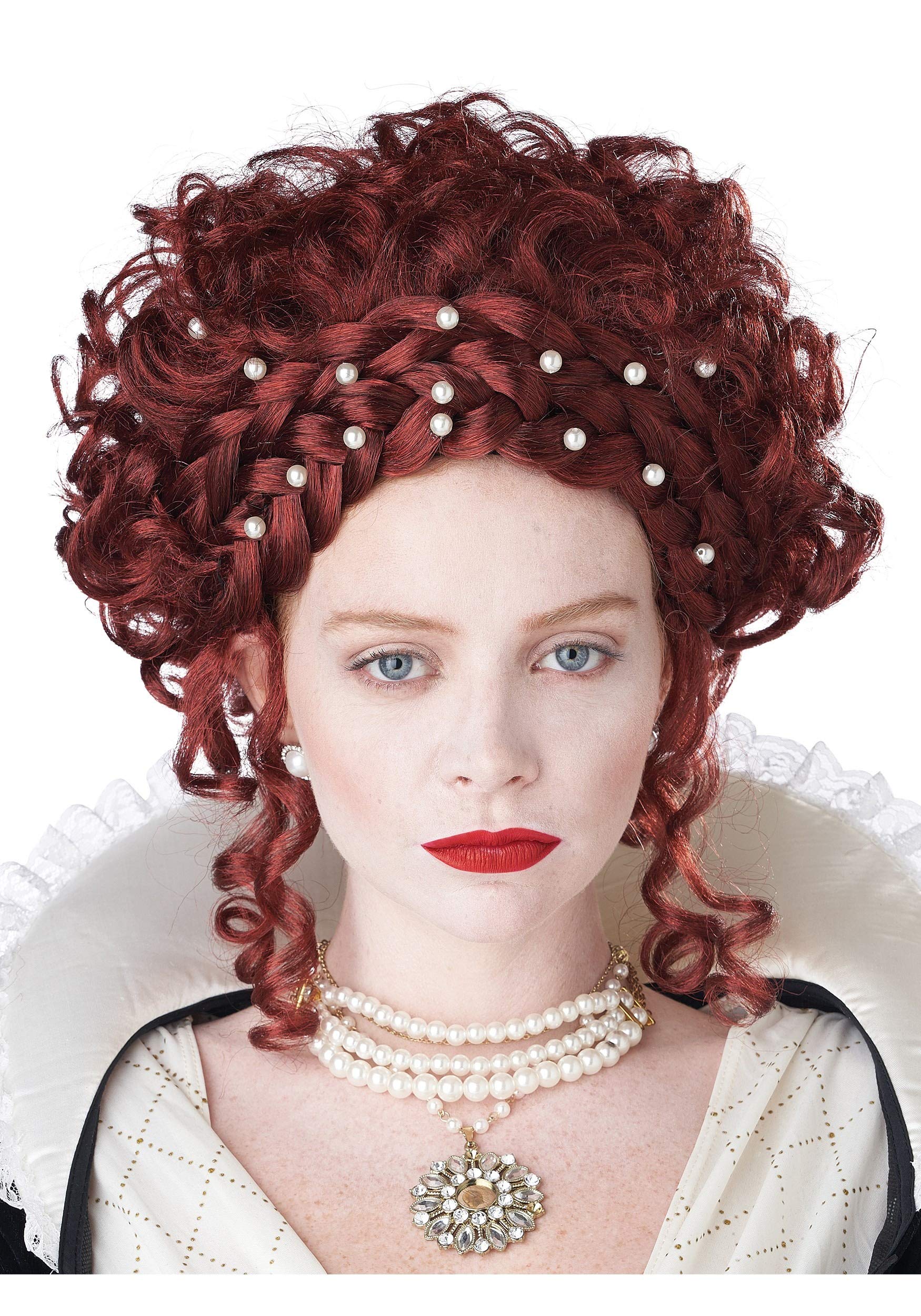 Photo 1 of California Costumes Elizabethan Wig for Women Standard