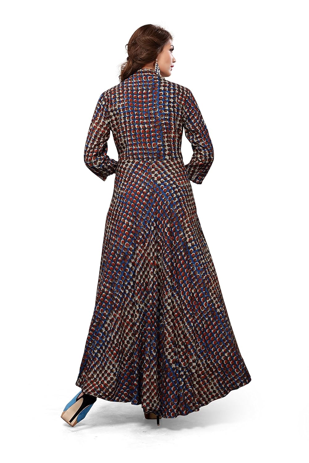 royal export women's a-line knee-long dress