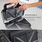 Breville 3-in-1 Ultimate Snack Maker Deep Fill Toastie Waffle Panini UK Plug view 5