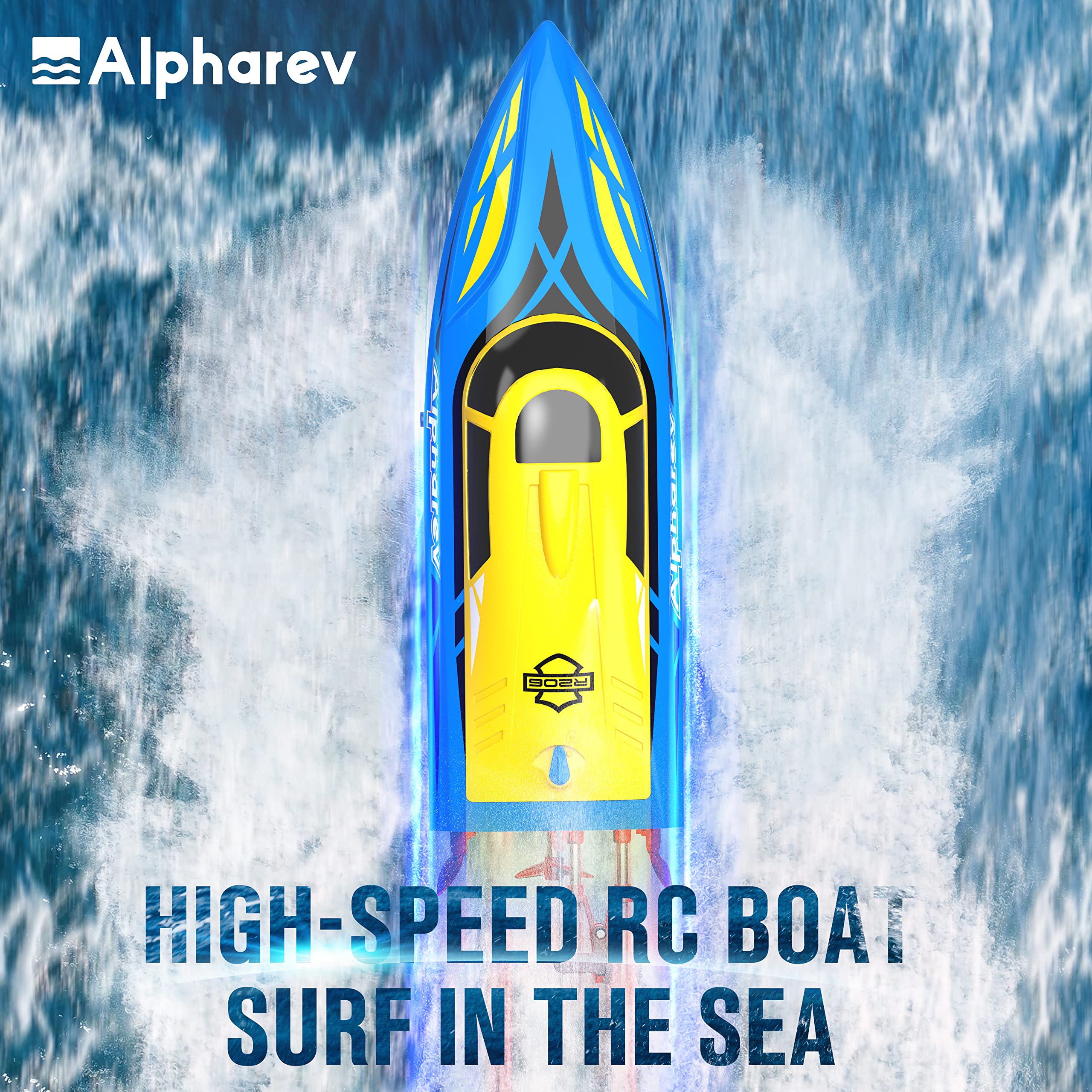 Mua ALPHAREV RC Boat - R206 25+ MPH Fast Remote Control Boat for Pool ...
