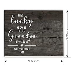 FDFHOME Personalized Grandpa Picture