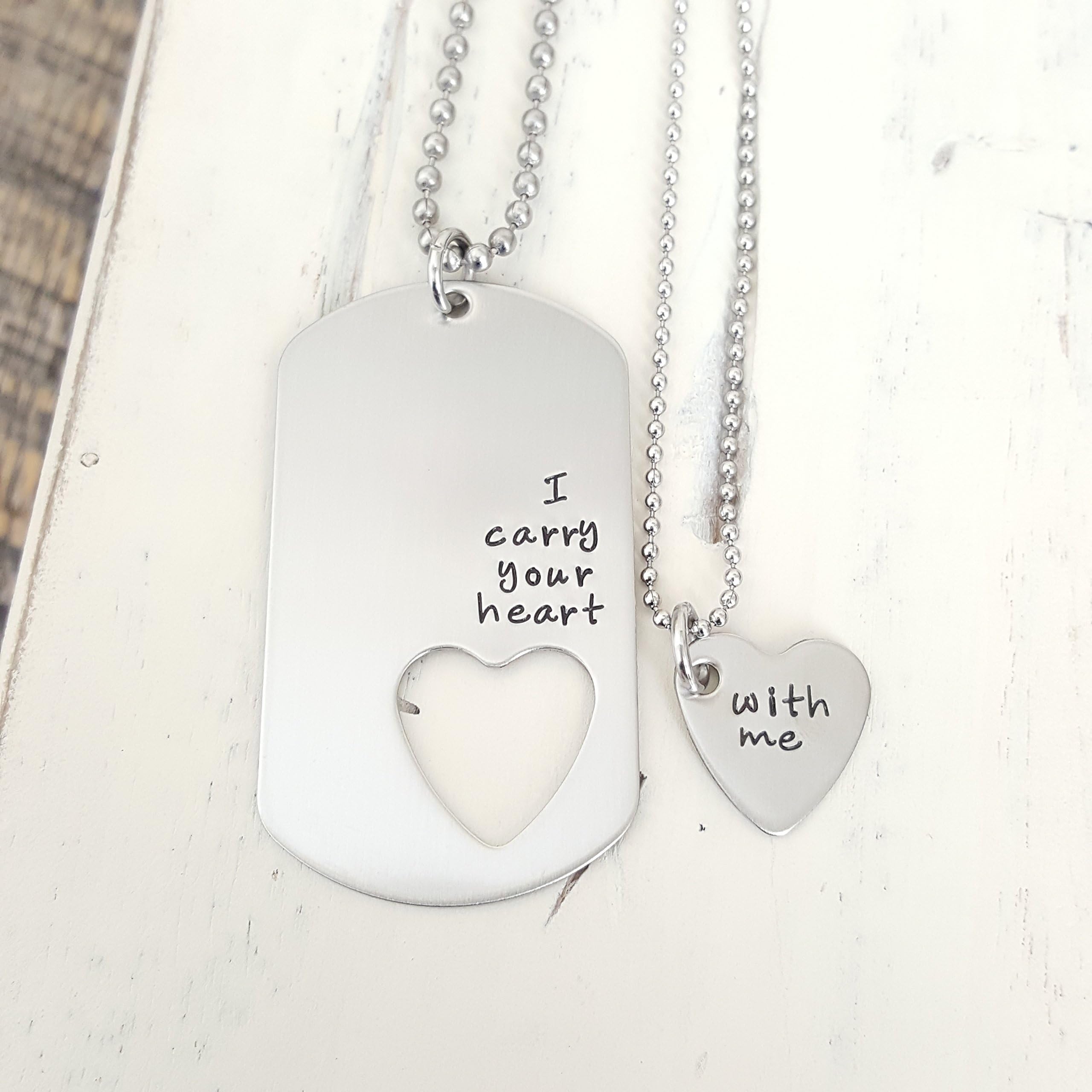 I Carry Your Heart With Me Necklaces