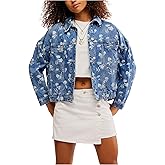 Free People womens Opal Swing Denim Jacket