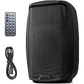 Gemini 15” 2000W Bluetooth PA Speaker with TWS Link, USB/SD/FM, XLR/RCA/AUX Inputs, Dual Mic & Guitar Inputs, EQ Control, Pro Sound System for DJs, Gigs, Events & Mobile Setups (AS-2115BT)