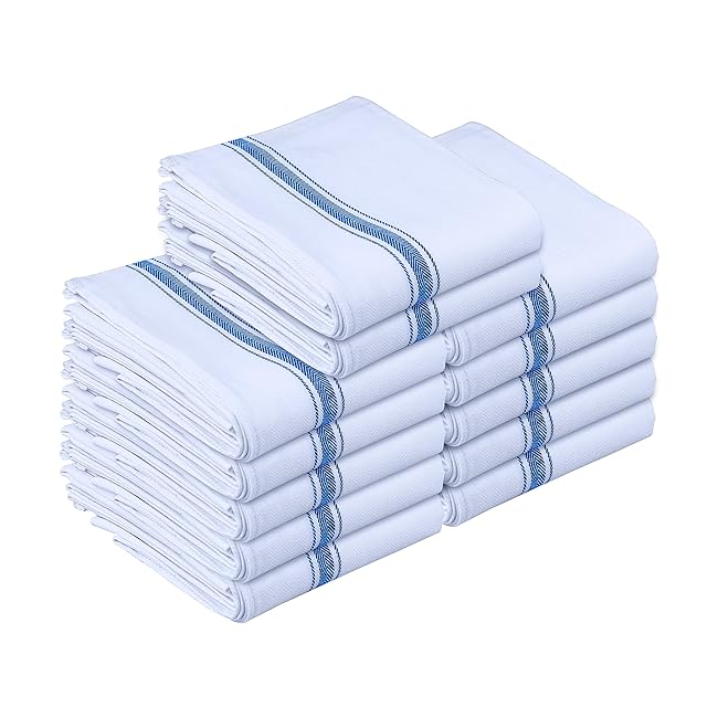 Kitchen Towels - Dish Cloth (12 Pack) - Machin...