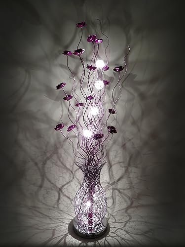 led flower floor lamp