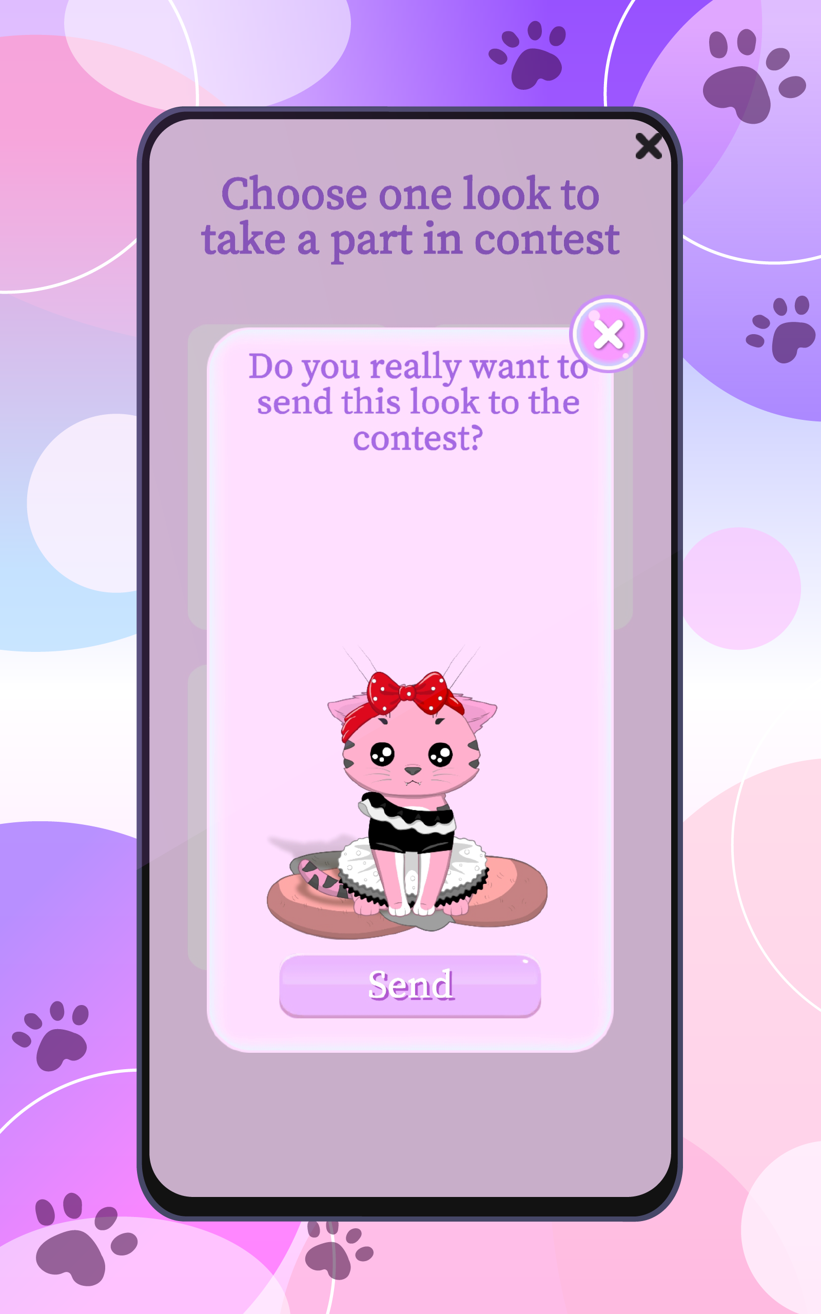 Fluffy Cat Dress Up for Android