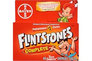 FLINTSTONES VITAMINS Flintstones Children's Complete Chewable Multivitamin, 60 Count