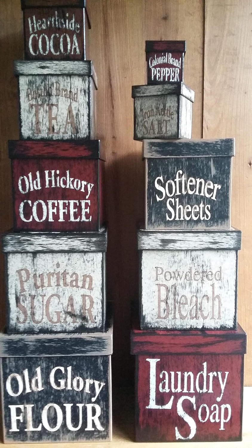 Amazon Com Flour Sugar Coffee Canister Set Kitchen Canister Set