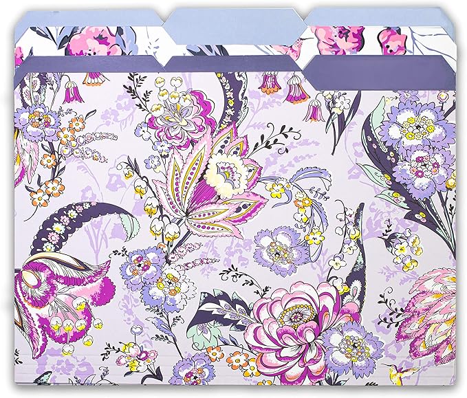 Vera Bradley Decorative File Folders Letter