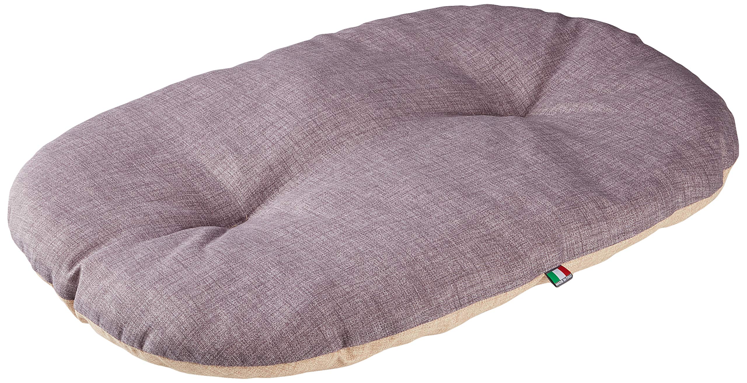 Kerbl Loneta Pet Cushion, 82 x 57 cm, grey/yellow