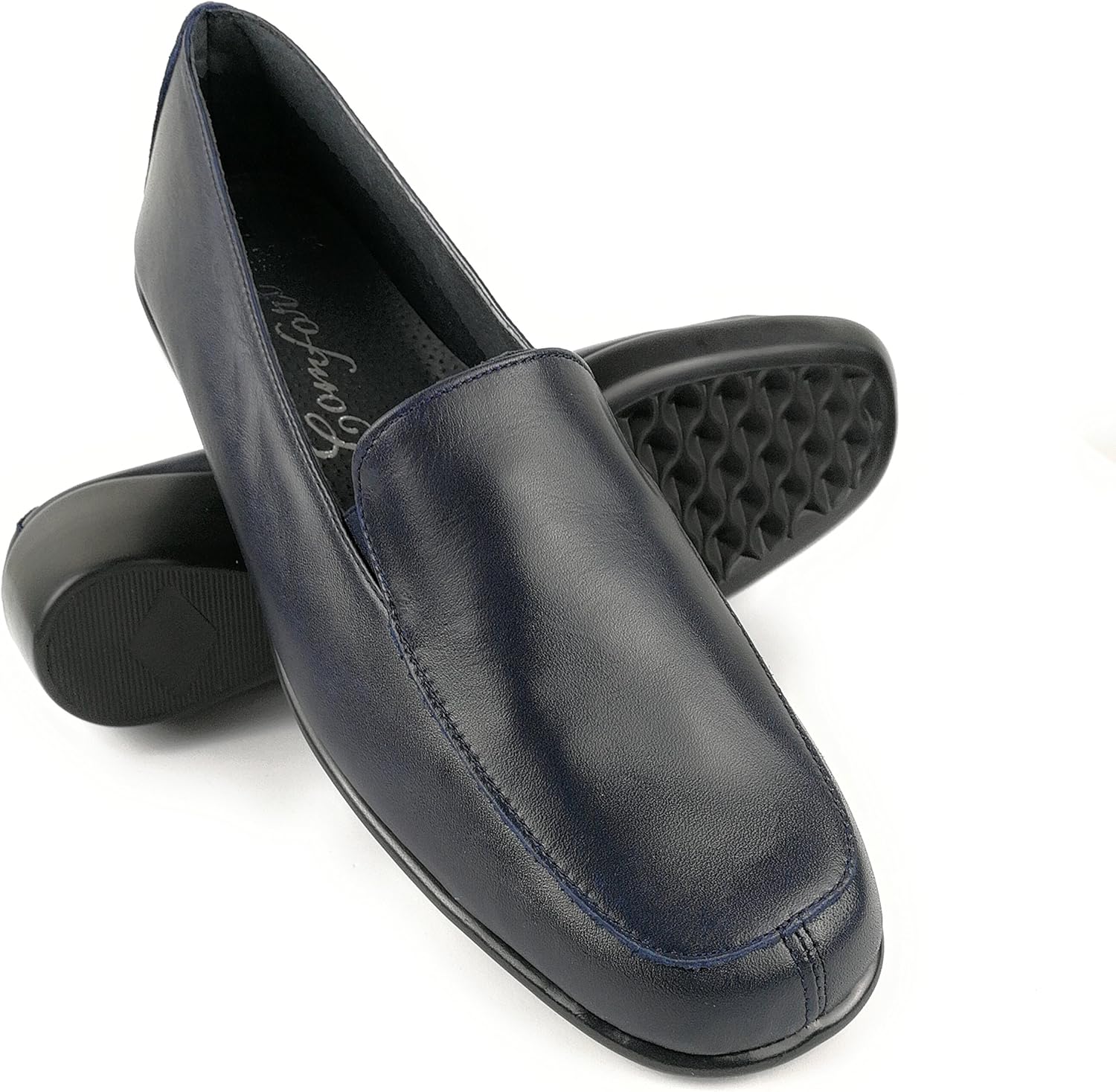 chaussures cuir confort femme