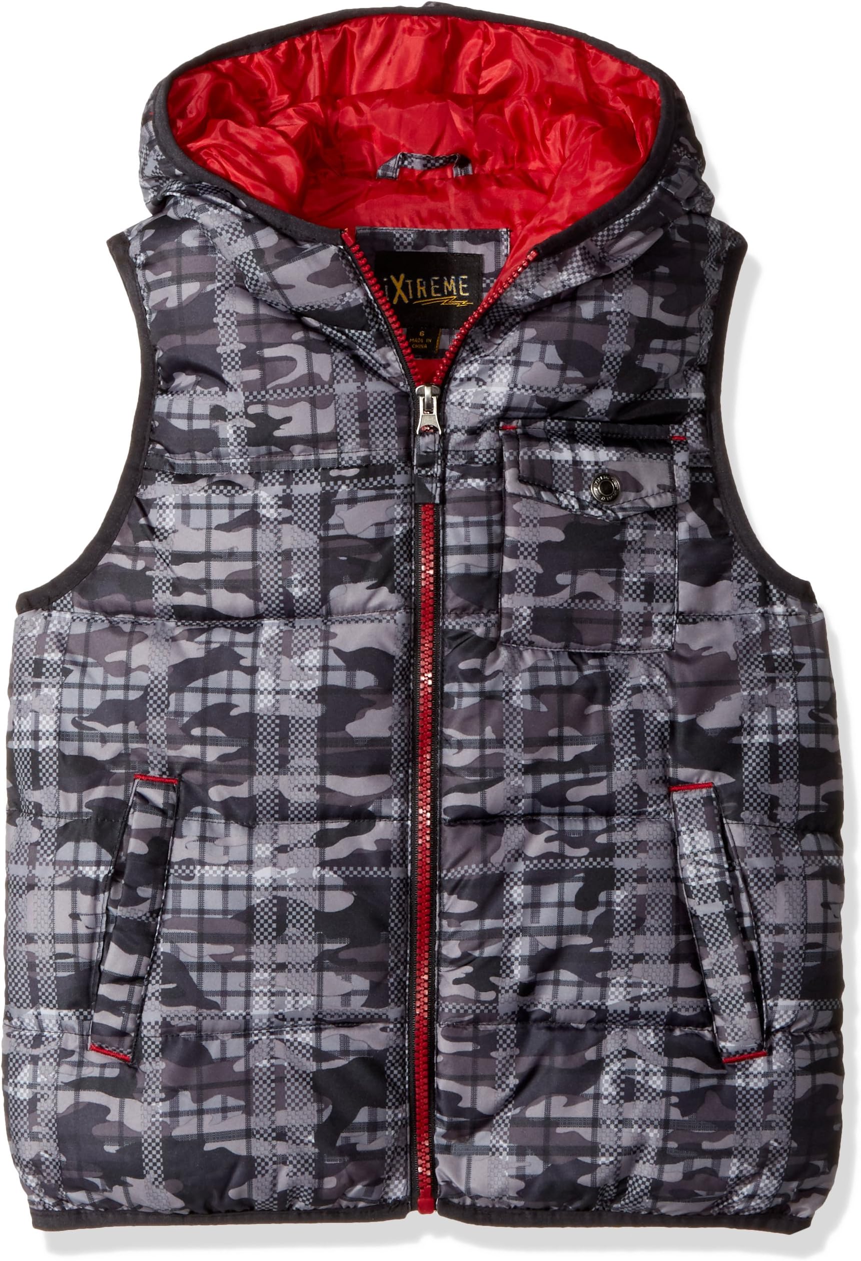iXtreme Boys Puffer Vest W/Patch