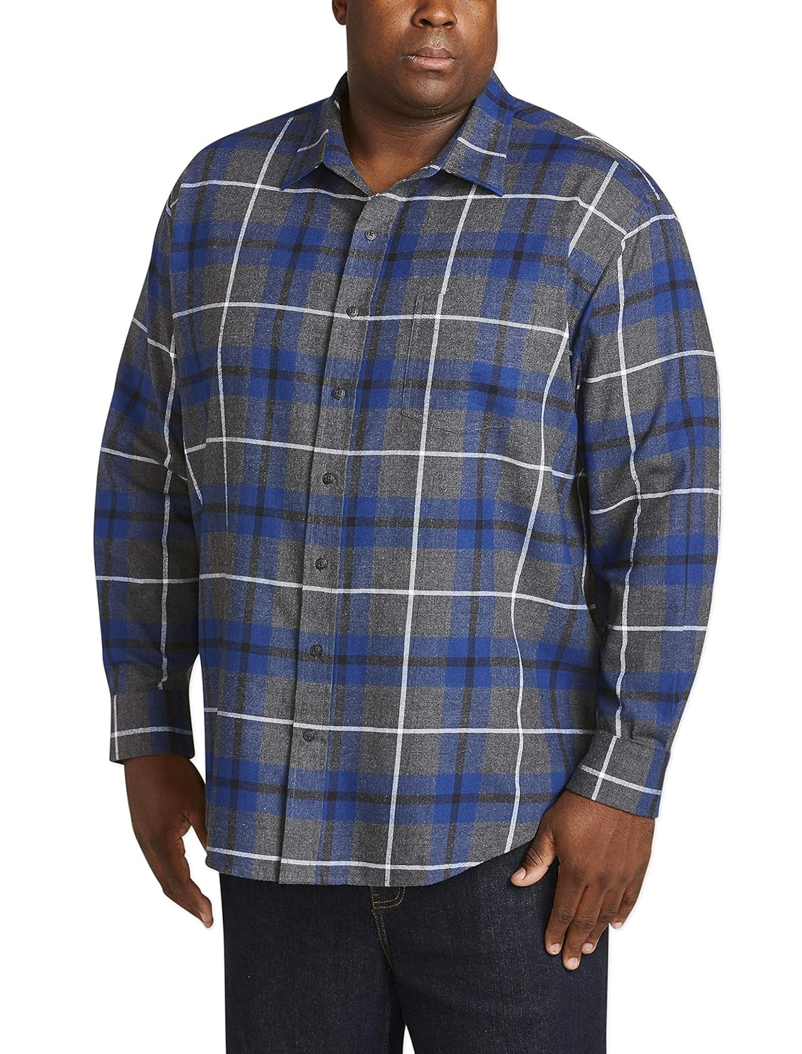 mens big and tall buffalo plaid shirt