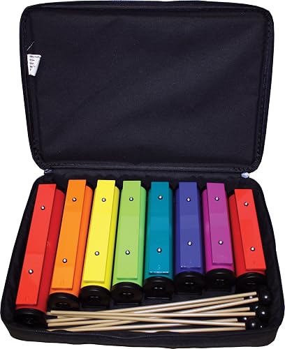 Rhythm Band Deluxe 8-Note Diatonic Resonator Bell Set in Oman | Whizz ...