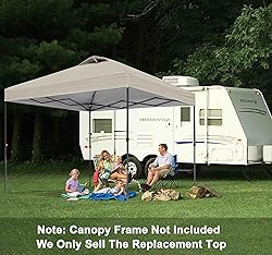 SCOCANOPY Replacement Top with Air Vent for 10x10
