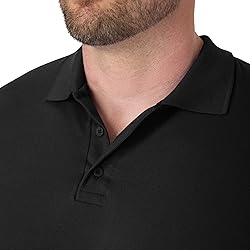 Hanes Mens Pique Short Sleeve Polo