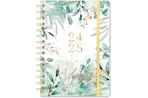 URNEEDS 2024-2025 Planner - Academic Planner 2024-2025, Jul.2024 - Jun.2025, 8.5'' X 6.4'', Planner 2024-2025 Weekly Monthly with 12 Monthly Tabs, Inner Pocket