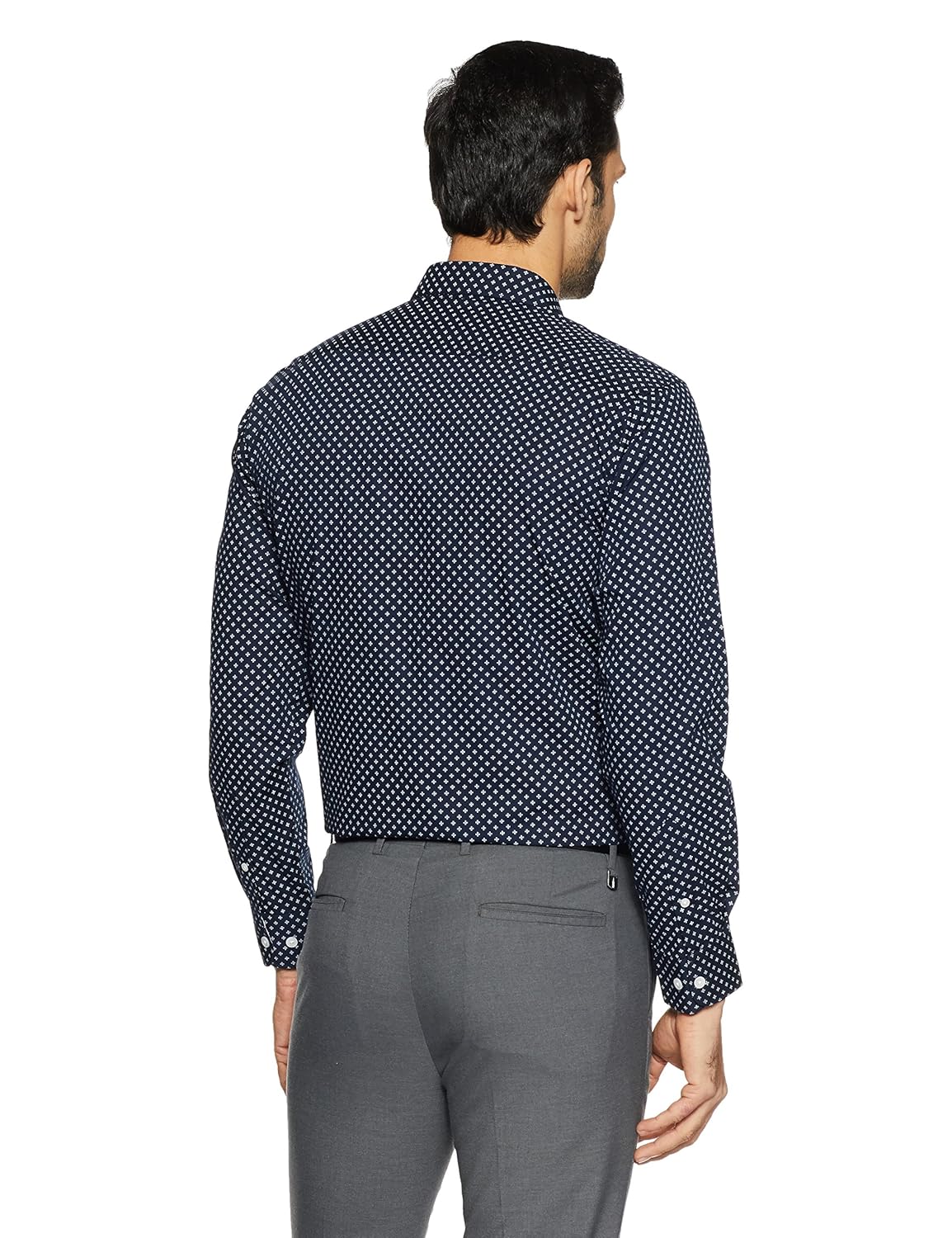 symbol amazon brand men's regular fit formal shirt