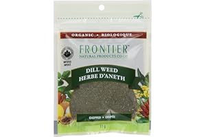 Frontier Natural Products Coop Bulk Dill Weed Cut and Sifted Pouch, French/English, 11-Gram