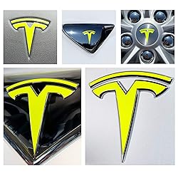 Logo Decal Wrap for Tesla Model X, 14-pc Set