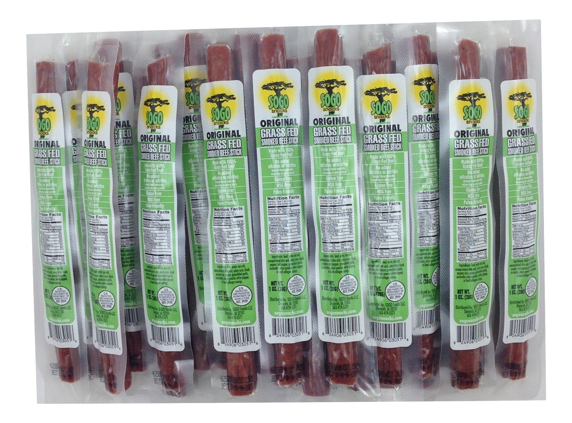 Sogo Snacks Sticks MSG, Gluten and Soy Free, Never Given Antibiotics