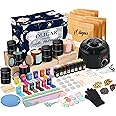 Oligar Complete Candle Making Kit with Wax Melter, Candle Making Supplies, DIY Arts&Crafts Kits Gift for Beginners,Adults,Kids,Including Wax Melter,Rich Scents,Dyes,Candle Tins,SoyWax,Wicks