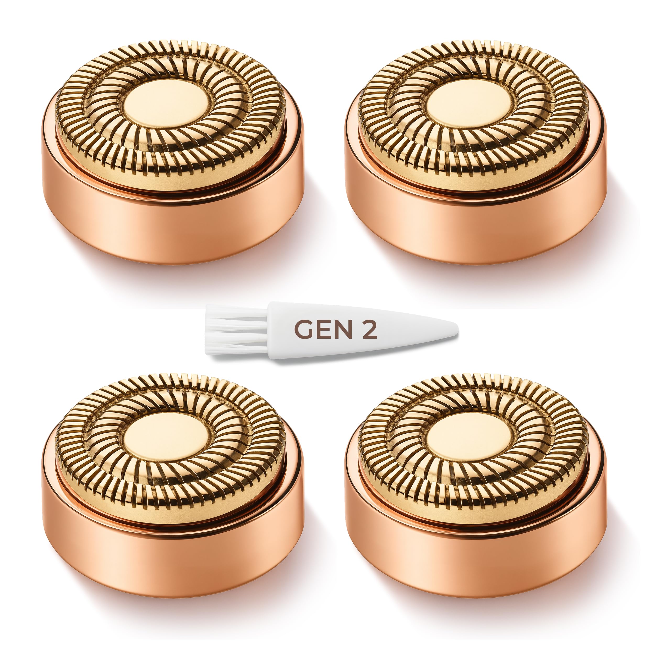 Gen 2 Replacement Heads for Finishing Touch Flawless Facial Hair ...