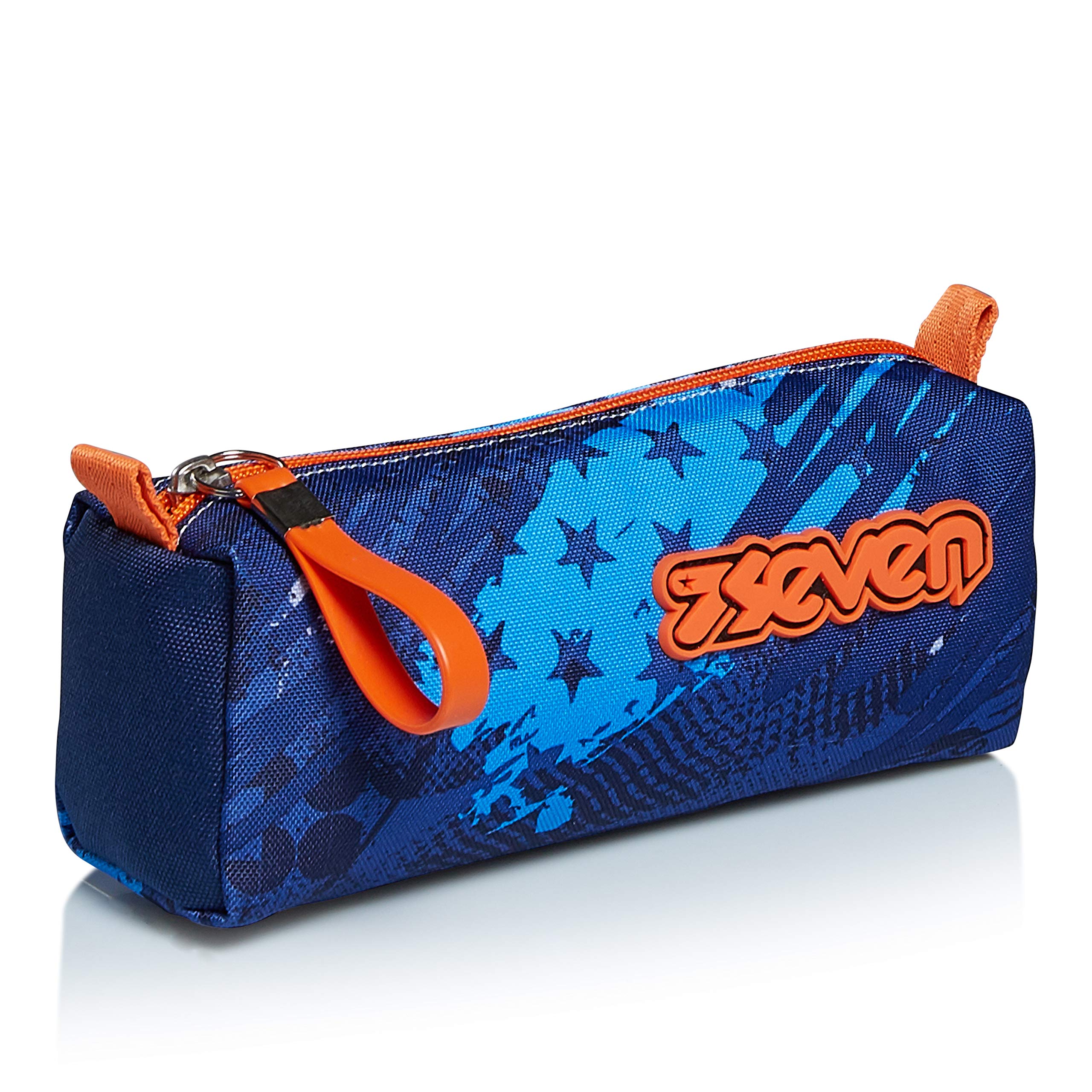 Seven Pencil case - Pen bag, multicolor, Box for Stationery, Pen Pouch for Teen Girls and Boys, Perfect for School Supplies, blue, FLY STARS