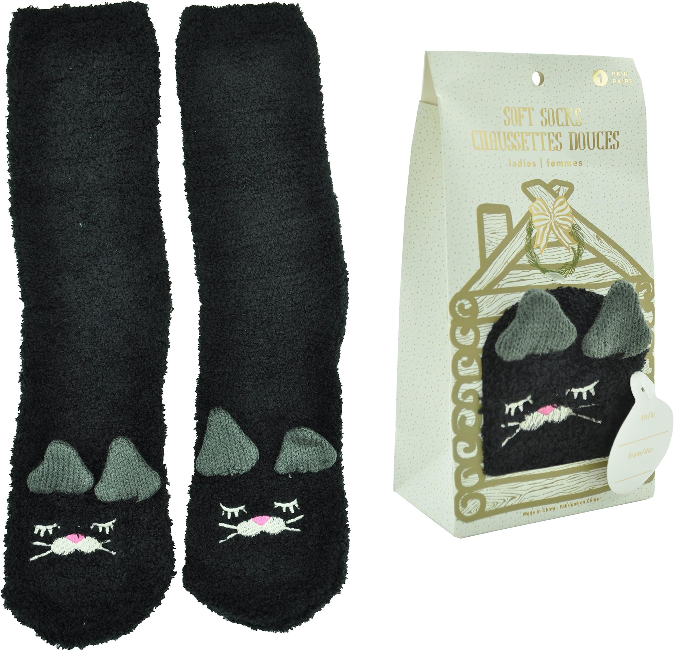 Gertex Women's 3D Adorable Animal Critter Soft Socks in Gift Bag