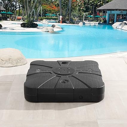 weighted cantilever umbrella