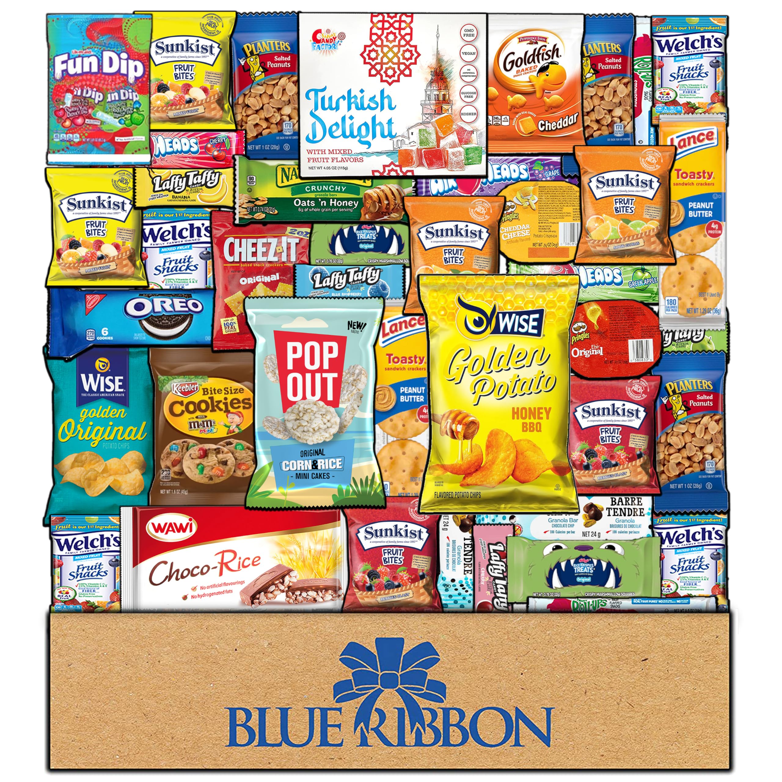 Mua Snack Box Care Package Variety Pack (45 Count) Ultimate Sampler ...