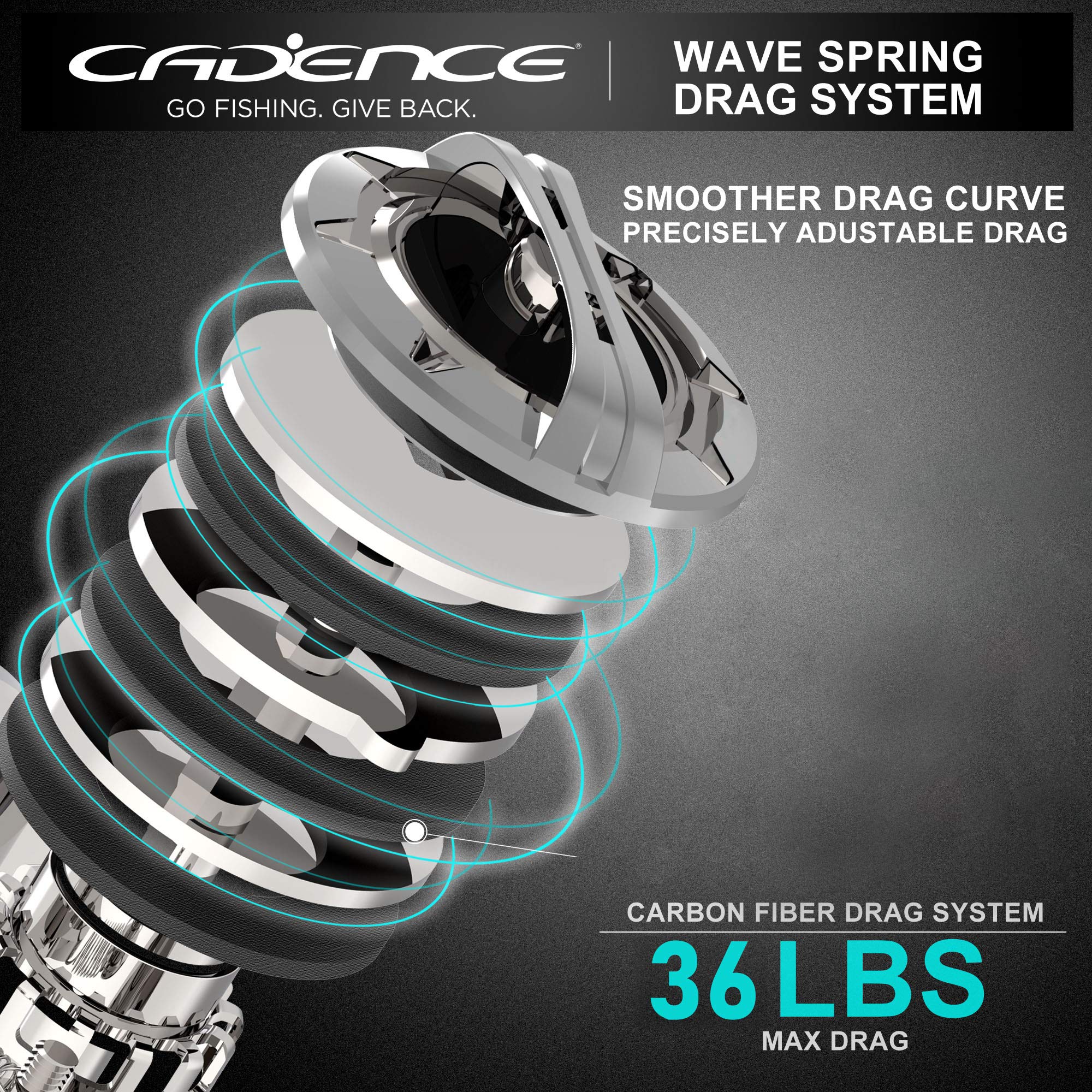 cadence fishing cs8 spinning reel CS7 Aluminum crappies and other panfish. Cadence CS8&CS10 Spinning Reel, Ultralight