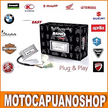 Rapid Bike Easy Centralina Aggiuntiva Con Cablaggio Piaggio Mp3 300 Ie Mic 10 Amazon It Auto E Moto