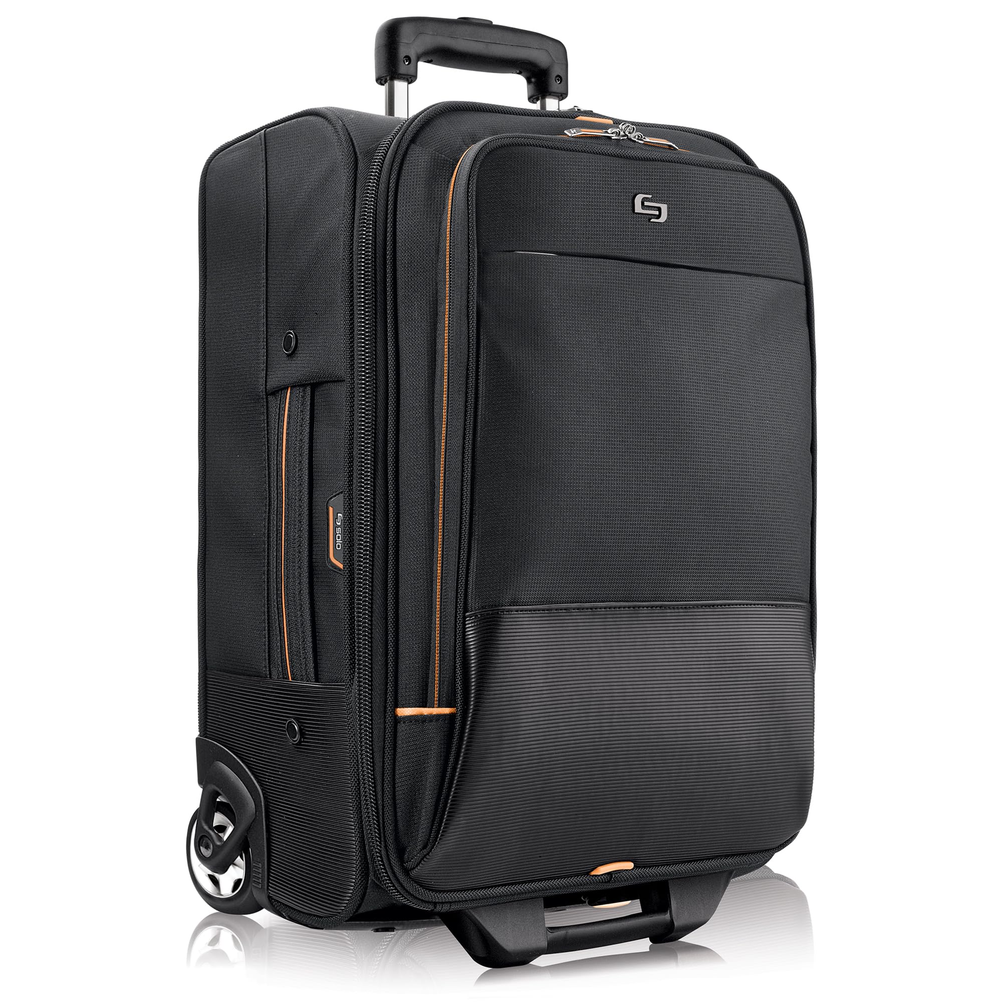 Solo New York Urban Overnight Case and Laptop Bag, Black, One Size, Black, One Size, Urban Overnight Case and Laptop Bag