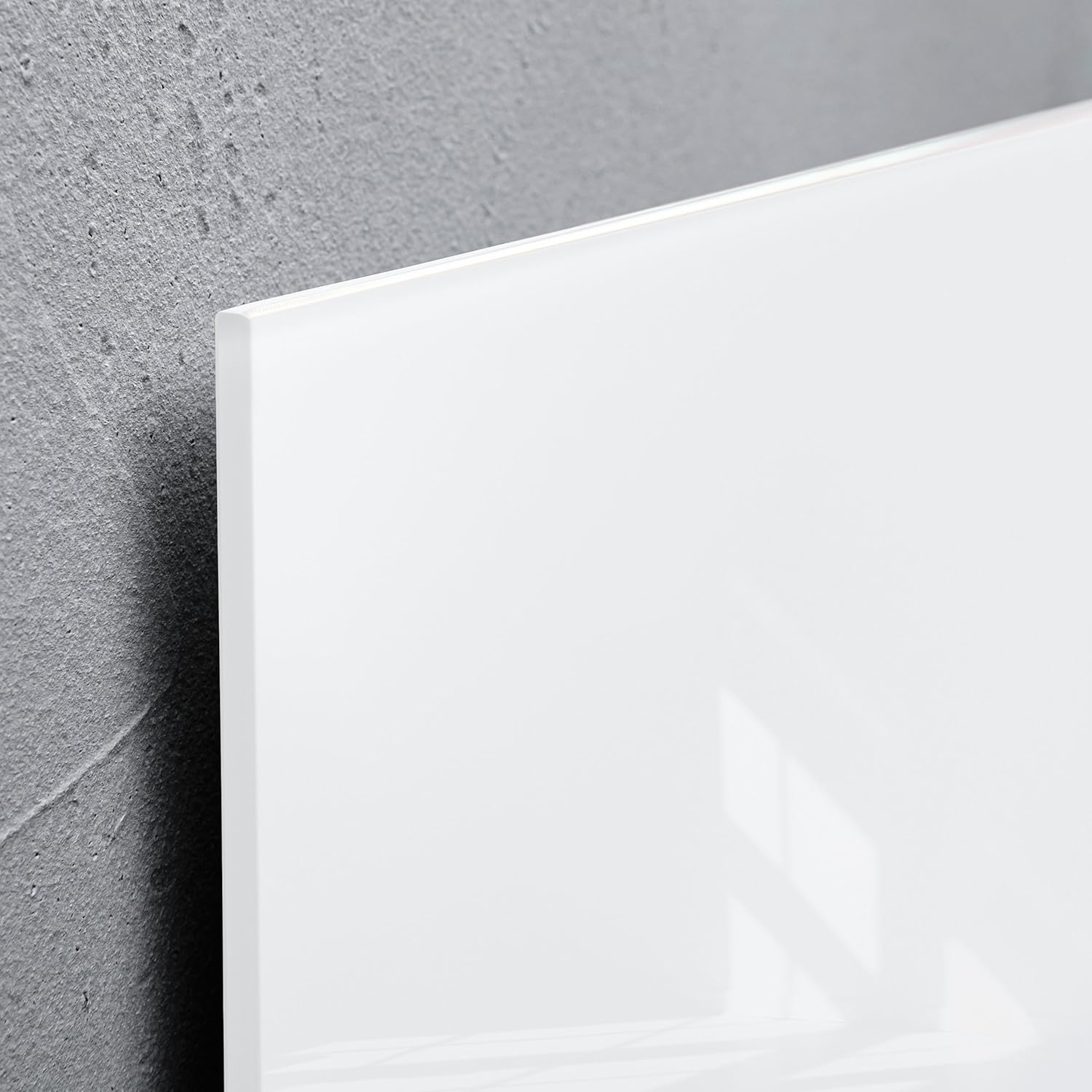 SIGEL GL235 Premium Glass magnetic Board / White Board, glossy surface, 240 x 120 cm, easy mounting, super White - Artverum - Image 4