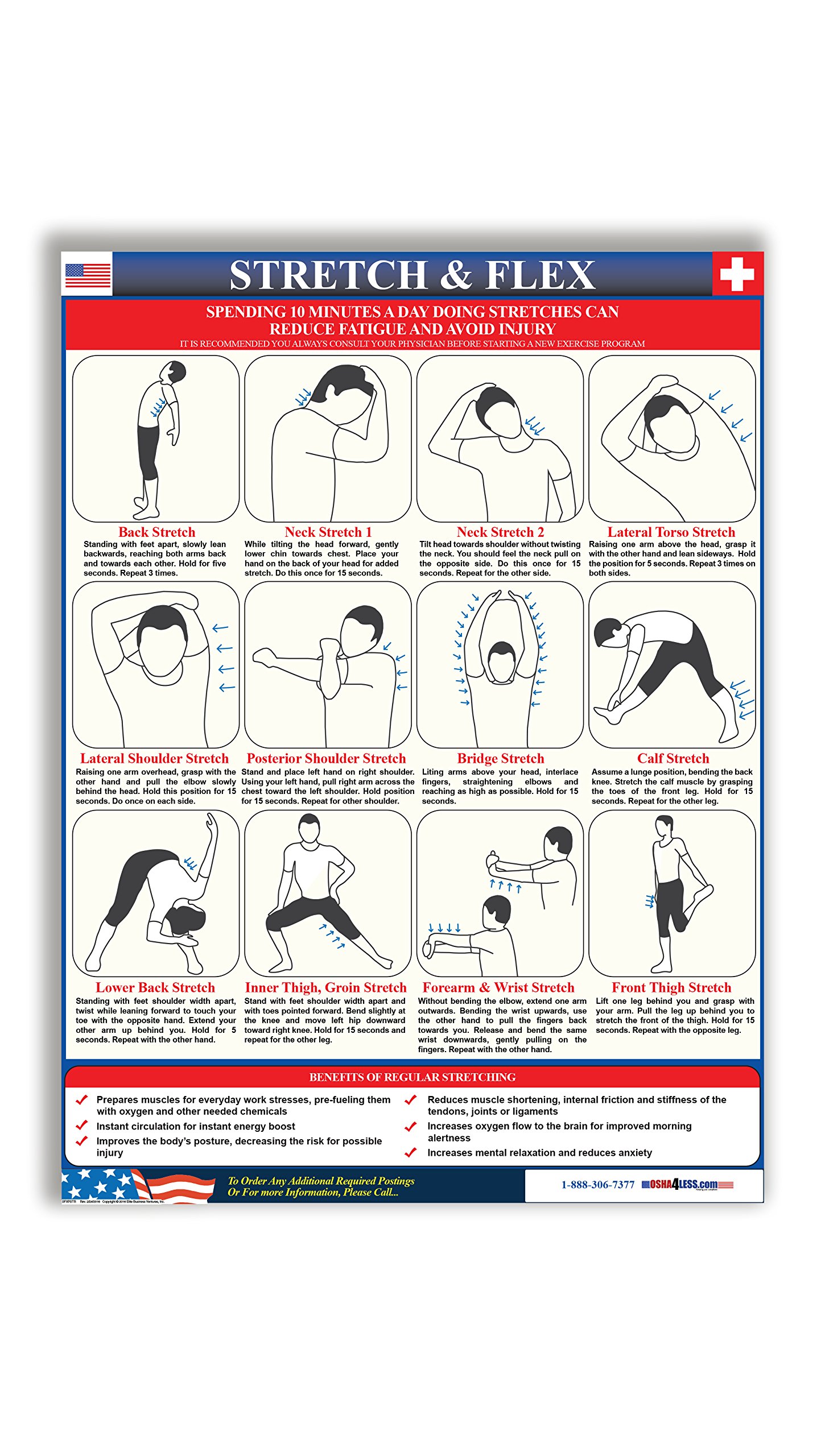 Galleon - Workplace Stretch & Flex Poster