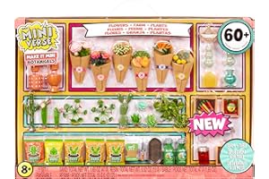 MGA's Miniverse Make It Mini Botanicals Mini Collectibles, Mystery Blind Packaging, DIY, Resin Play, Replica Items, Plants, B