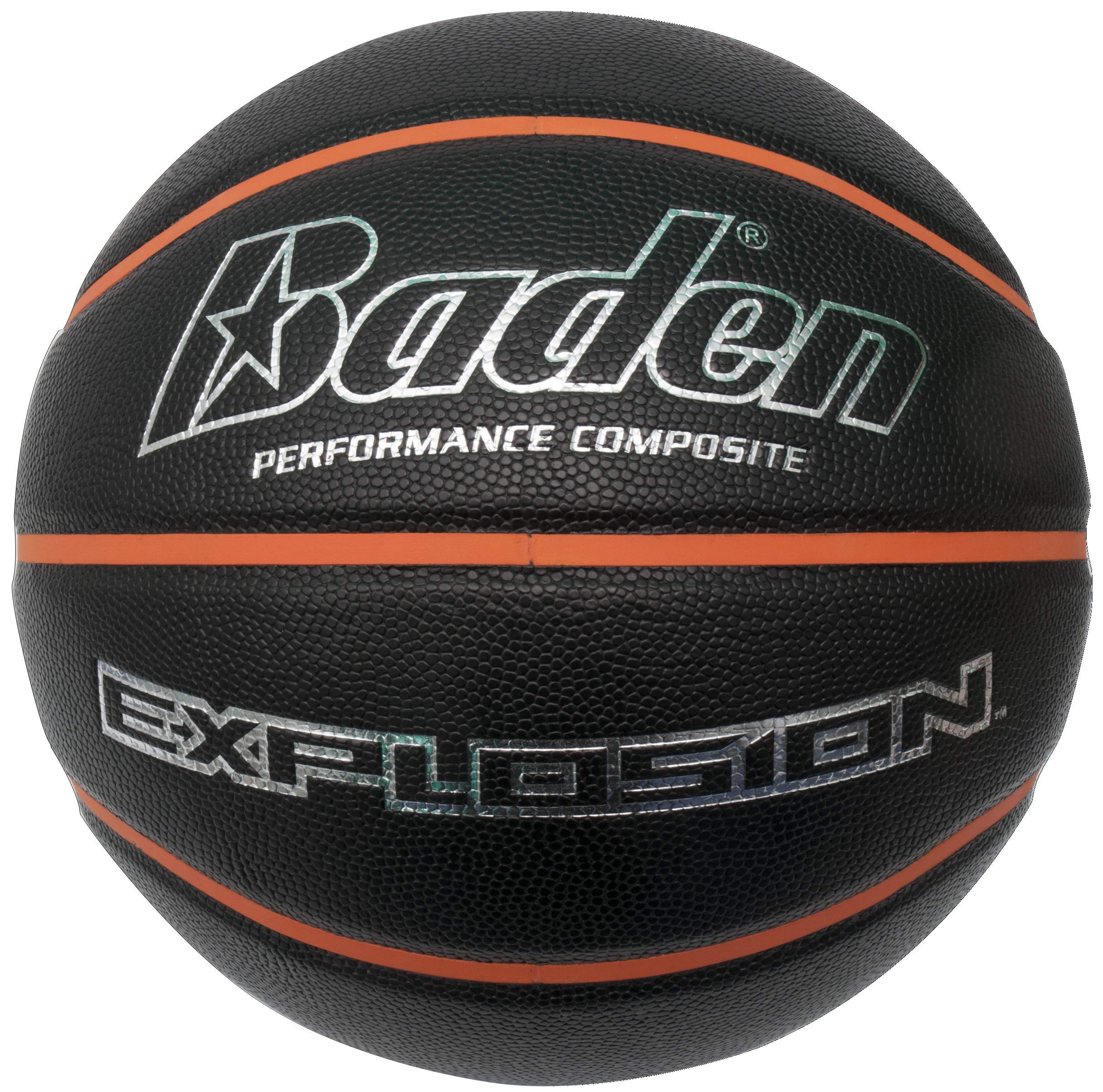 Baden Streetball Basketball - Black, Size 7