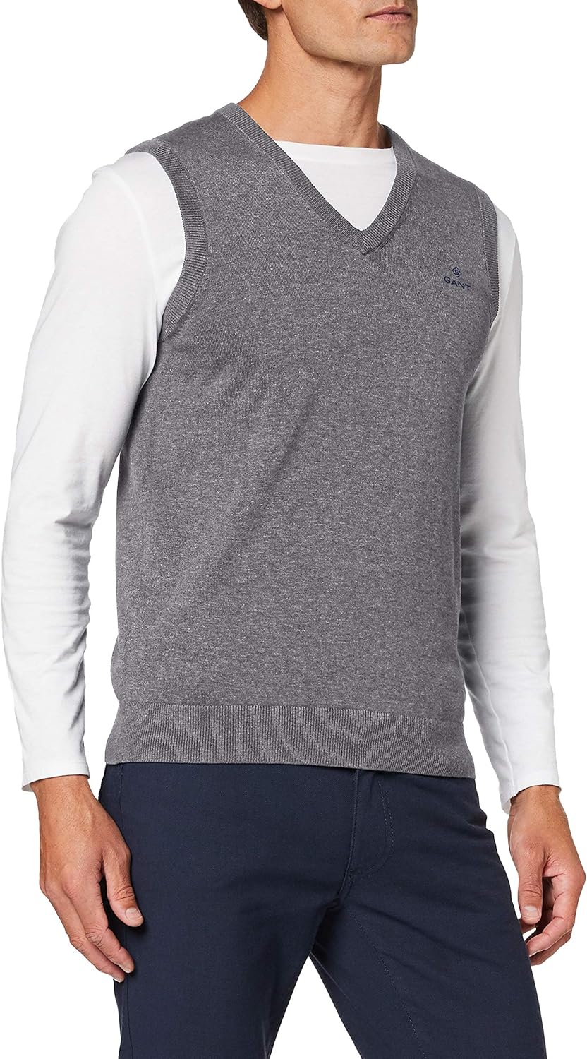 GANT Men's Classic Cotton Slipover Jumper Amazon.co.uk Clothing