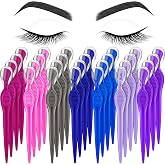 Mudder 28 Pcs Eyebrow Razors Facial Shaver Trimmer,Assorted Colors | For Women Facial Hair Removal, Multipurpose Exfoliating Tool, Precise Brows Peach Fuzz Upper Lip Trim with Safety Cap