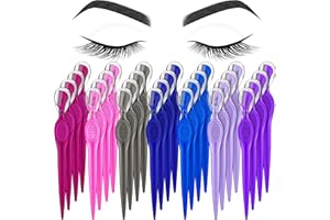 Mudder 28 Pcs Eyebrow Razor Knife Shaver Trimmer Shaver Multipurpose Exfoliating Tool Facial Hair Removal for Women Valentine Gift Giving(Assorted Colors)