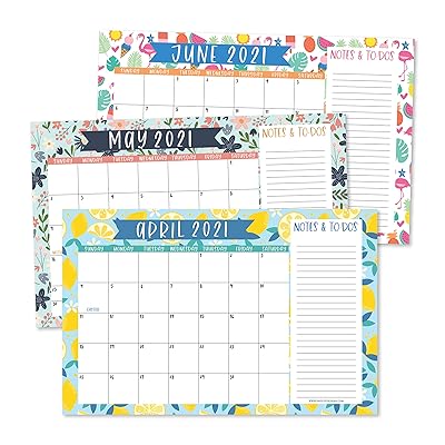 Buy 2021 2022 Doodle Desk Calendar Large Monthly Wall Planner With Seasons 18 Month Academic Desktop Calendar Fridge Planning Blotter Pad Seasonal Notes Section Teacher Family Business Office 11x17 Online In Hong