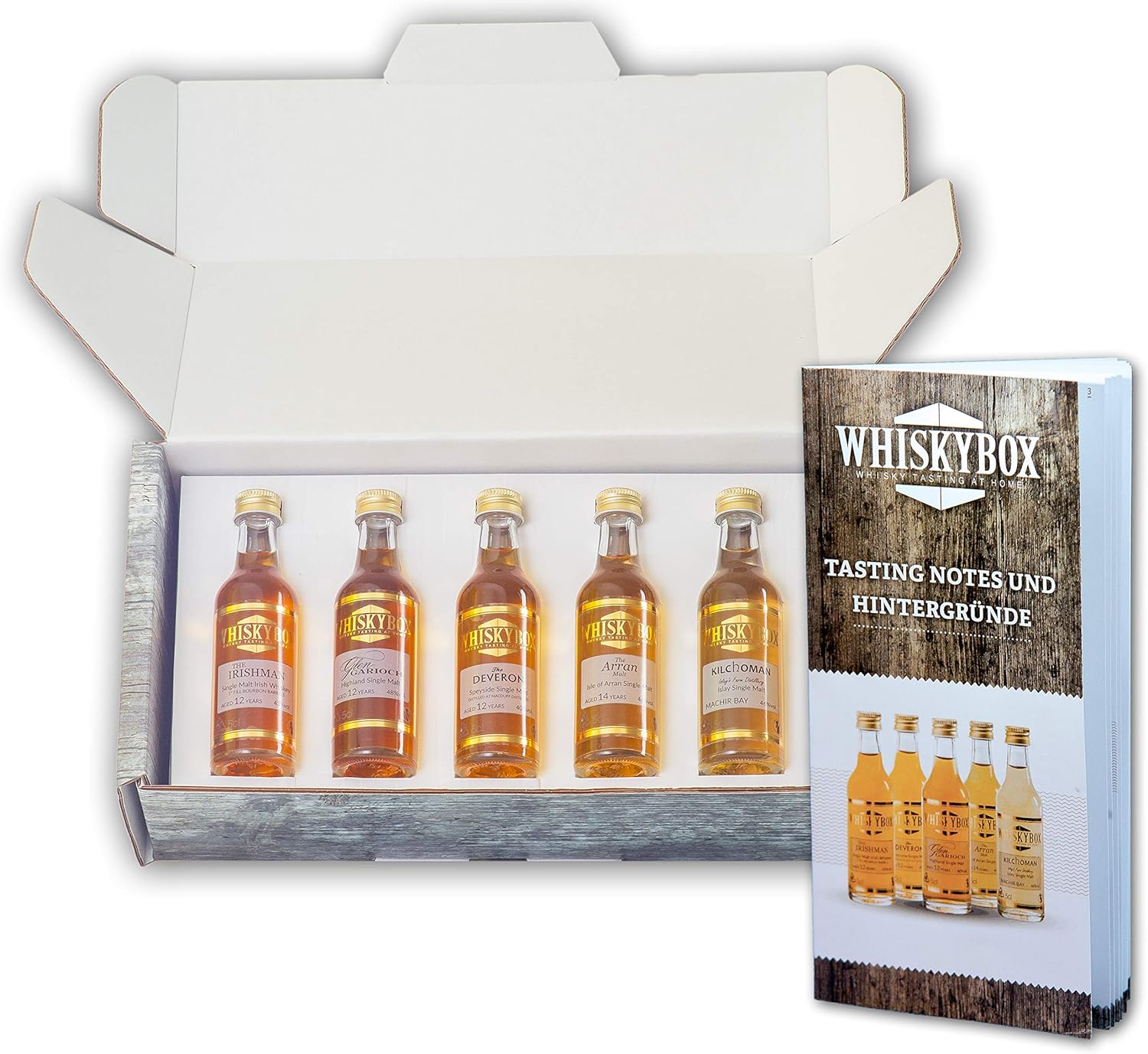 WhiskyGeschenkset wolltest Du auch schon immer mal 5 Hammertropfen verschenken oder probieren